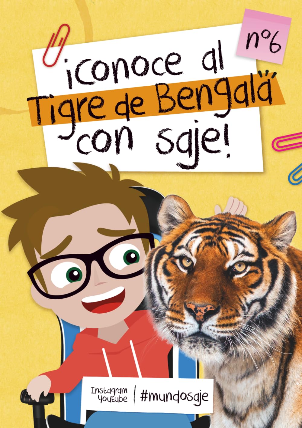 Conoce al tigre de Bengala con Saje: El rey silencioso de la selva