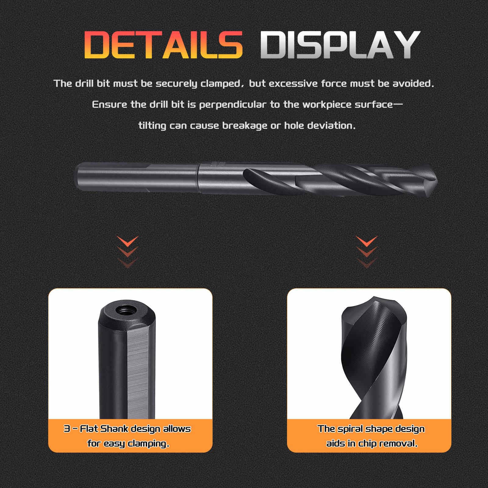 CoCud Drill Bit, 35/64" Cutting Diameter (13.89mm) - Image 3