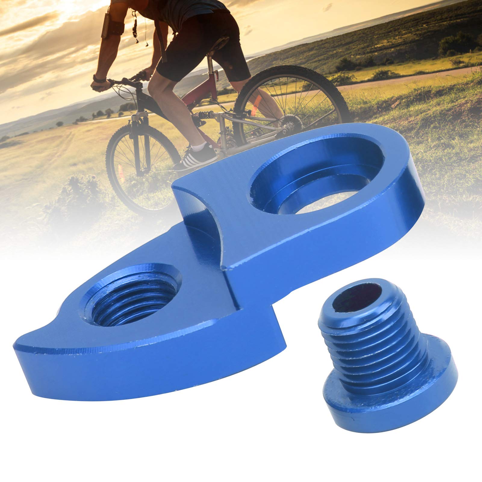 Prolunga Gancio Deragliatore Bici | In Lega Alluminio Per 8-12 Velocità, Nero - Foto 9