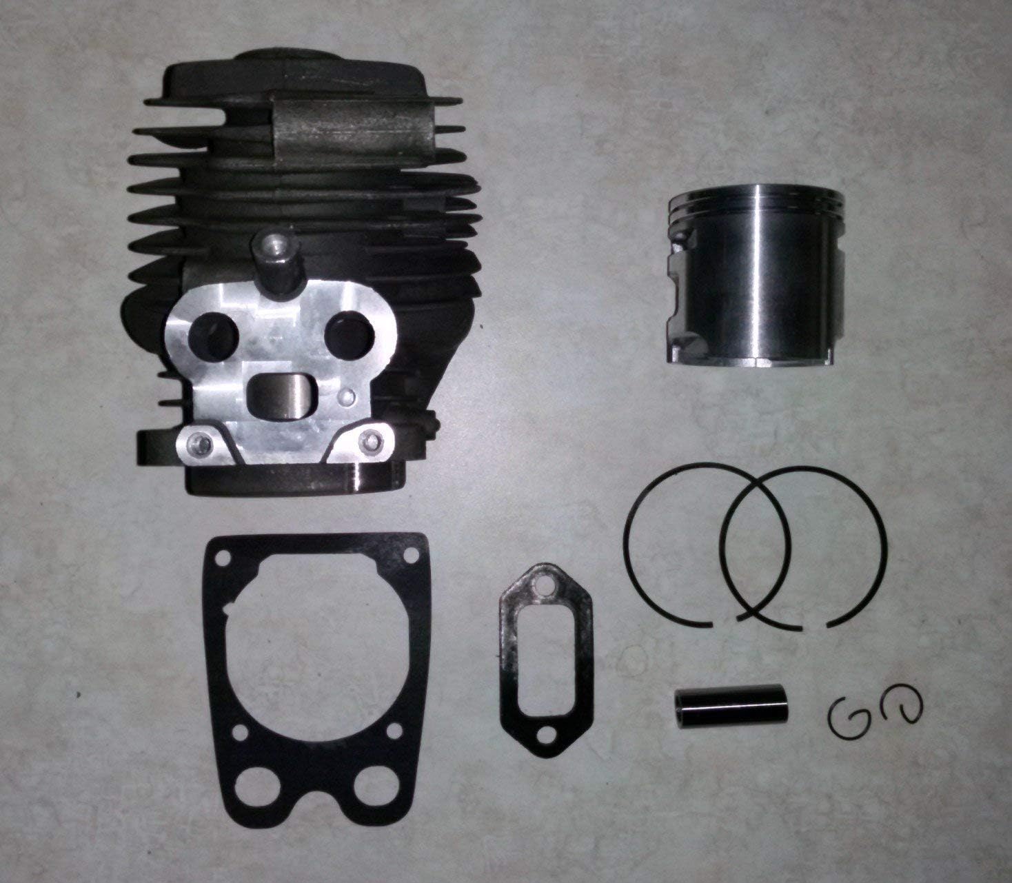 Cylinder Piston Ring Set Compatible with Husqvarna Partner K750 K760 Cut Off Concrete Chop Saw 51MM Replaces Part Number 506386171 and 506 38 61-71