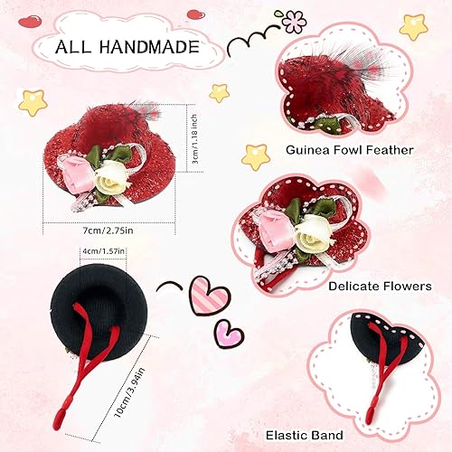 Miniatura 24 de 6 sombreros de pollo para gallinas, ropa de pollo, disfraces para pollos, sombreros para pollos, disfraz de dragón barbudo, sombreros pequeños