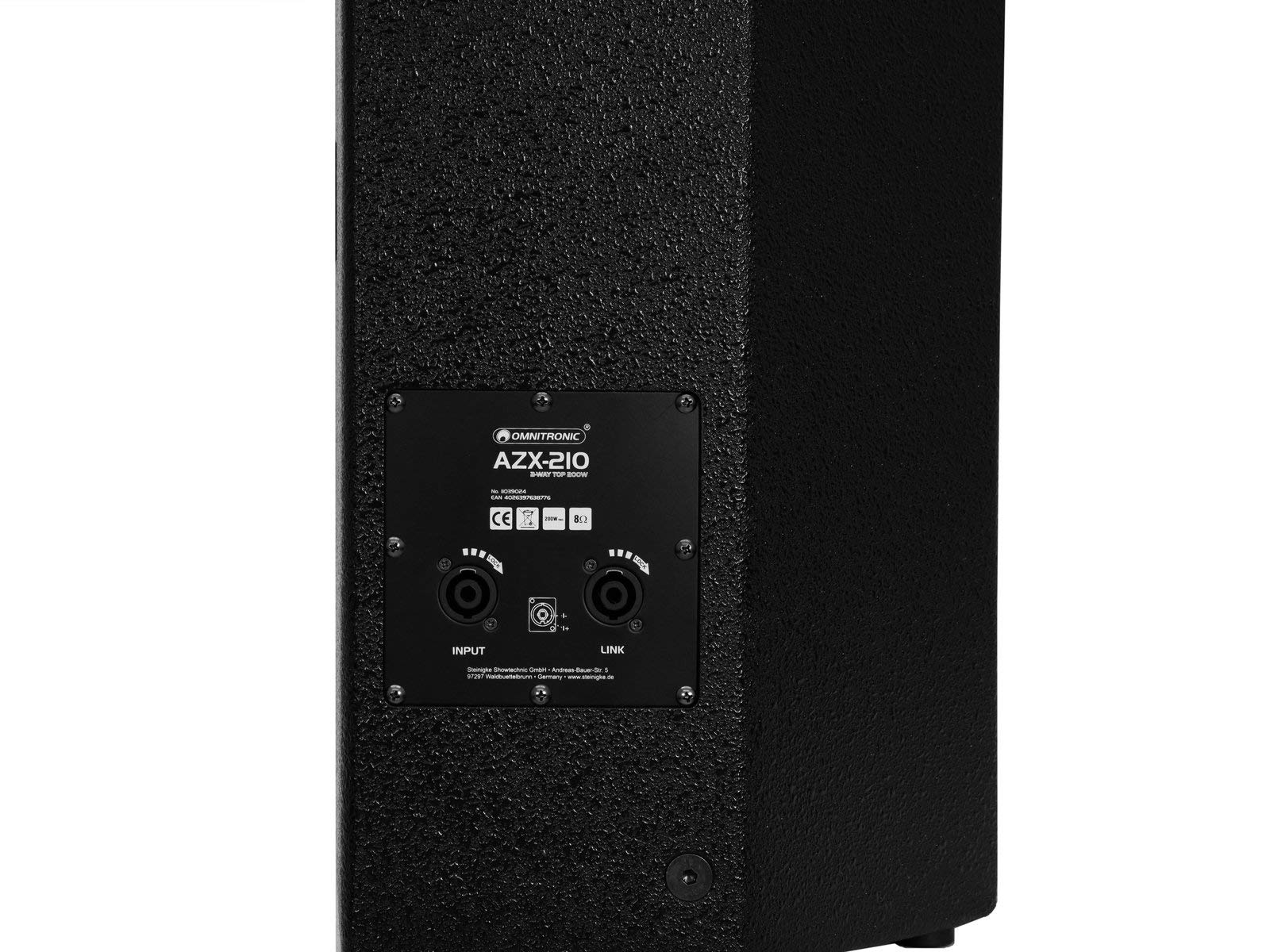 EUROLITE Omnitronic série AZX 10" Top Passiv