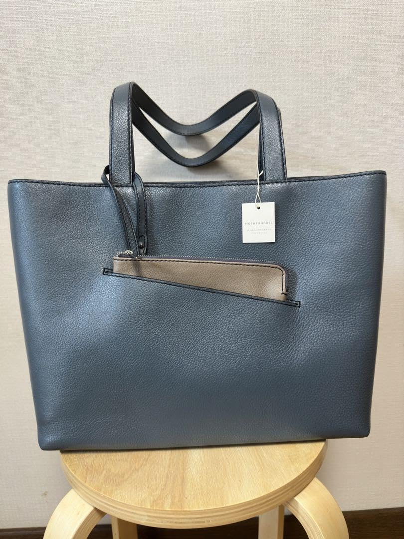 【最終価格 美品】マザーハウス リニアトートバッグ スモーキーグレー Linear Zip Tote – マザーハウス 公式サイト