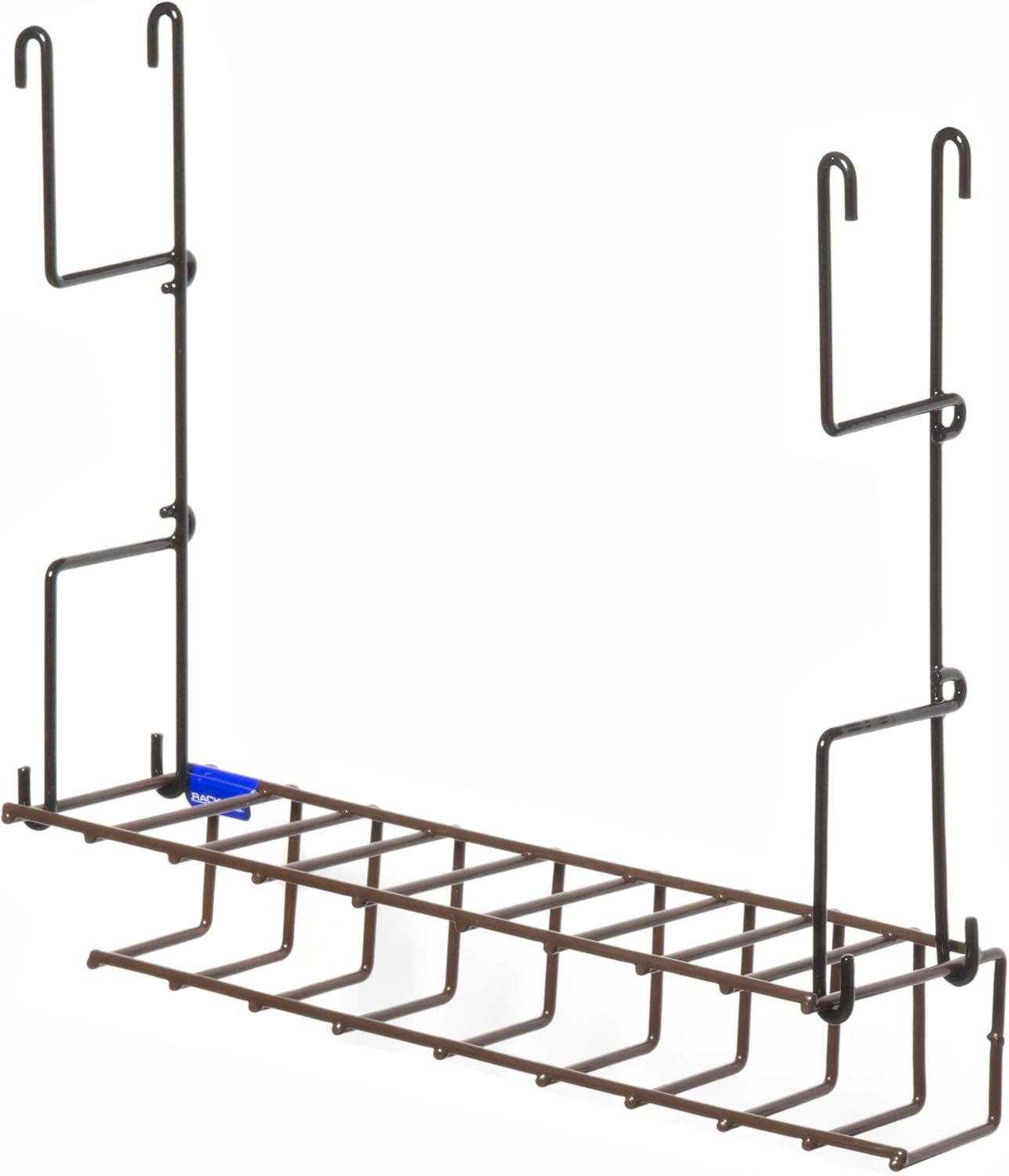 Rack'Em The Holster™ Slatwall / Mount Anywhere 9 Pistol Gun Rack, Brown