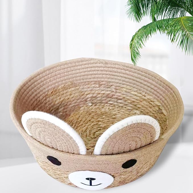 Cama Tejida para Perro Mediano 35 cm con Cojín Desmontable miniatura 9