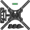 MOUNTUP Full Motion TV Wall Mount, Wall Mount TV Bracket with Swivel Tilting Extension Level Adjustment for LED LCD Flat Curved TVs Max VESA 200x200mm for Most 14-42 Inch TVs gallery image