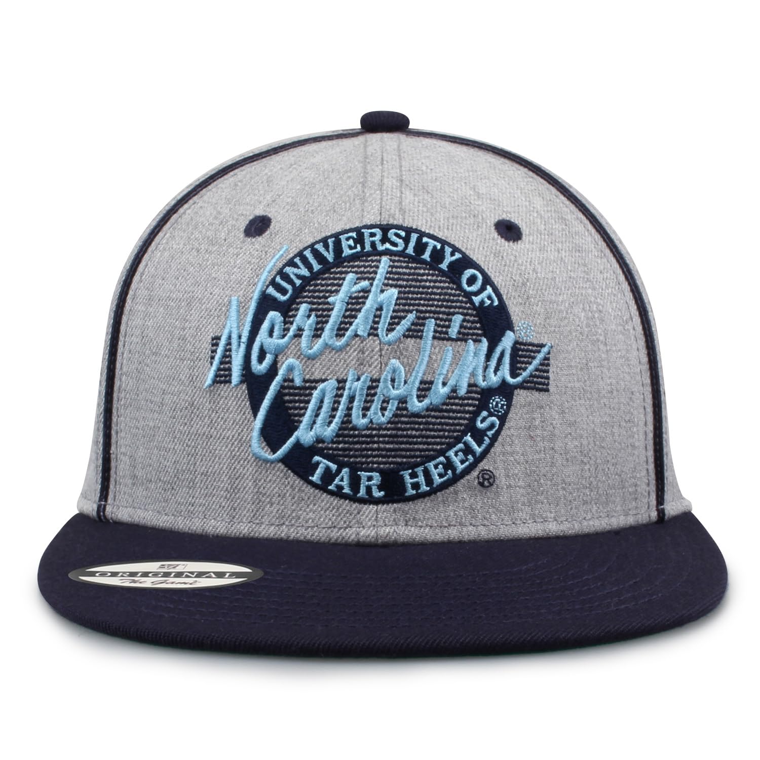 The Game NCAA Licensed North Carolina Tar Heels Flat Brim Snapback Hat University of North Carolina Game Day