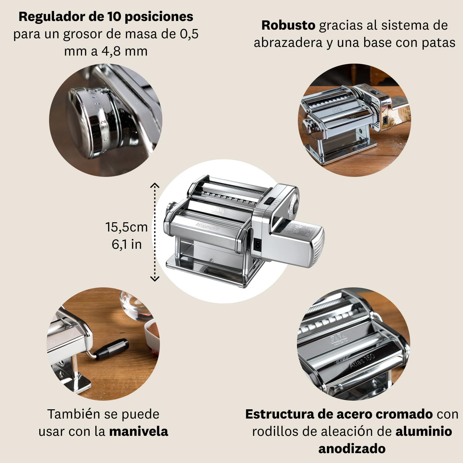 Marcato Atlasmotor: German Engineered Pasta Maker for Culinary Perfection