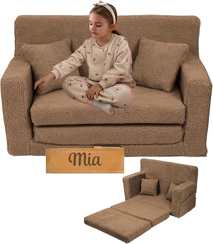 Personnalisé Canapé Enfant Convertible 3in1 Lit d Appoint Flumi
