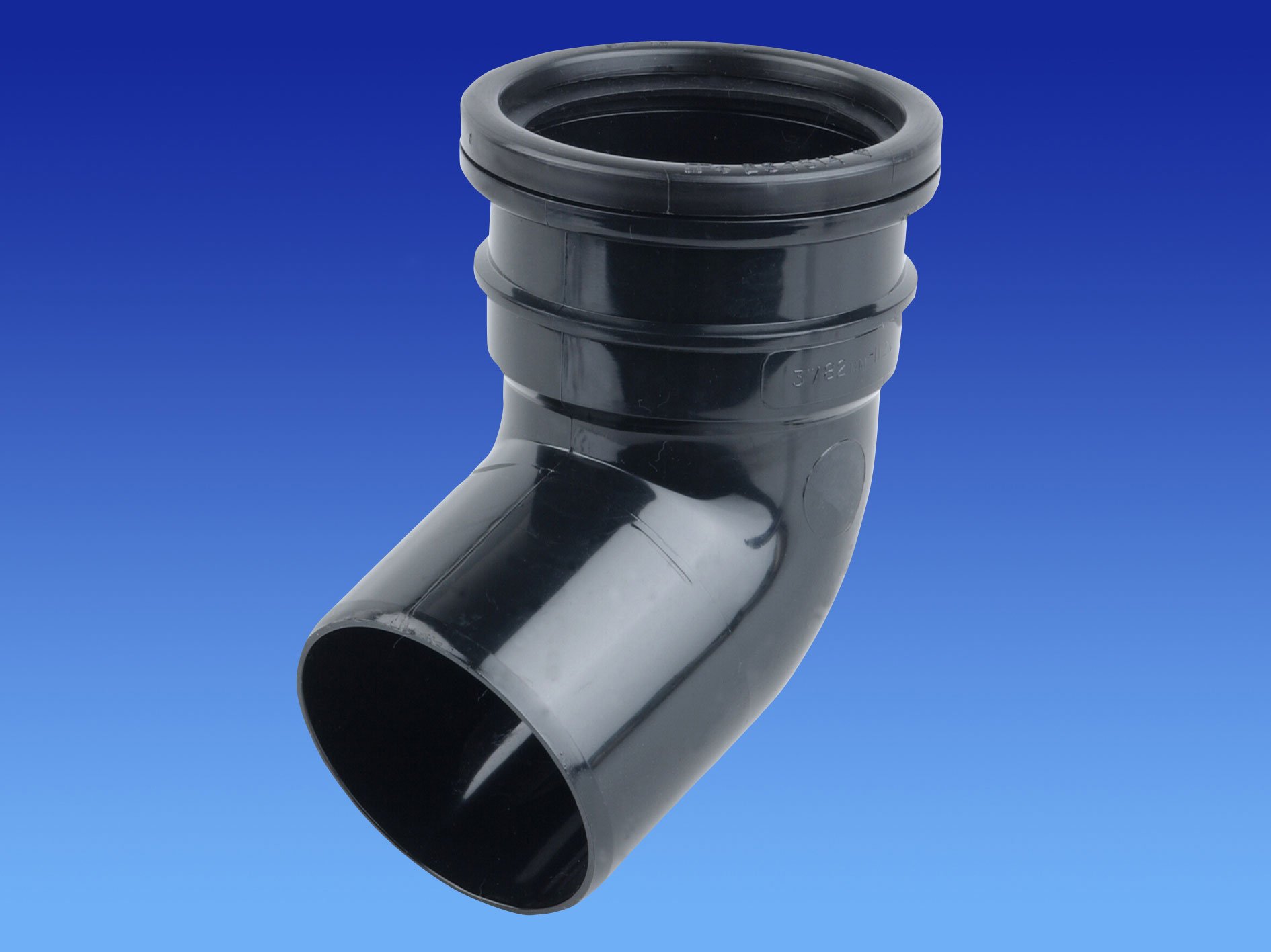 Raccord bague d'étanchéité osmasoil 3s444 Wavin OSMA coude noir PVC