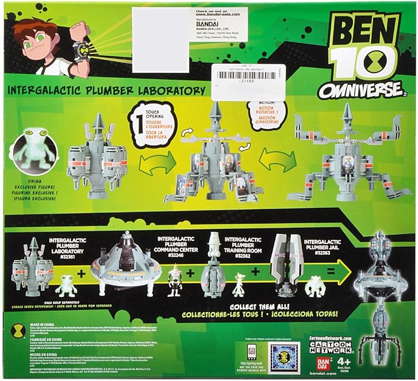 Ben 10 Intergalactic Plumber Laboratory (section 4)