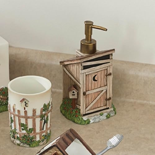 Vista 20 de Dispensador de baño antiguo Linterna antigua