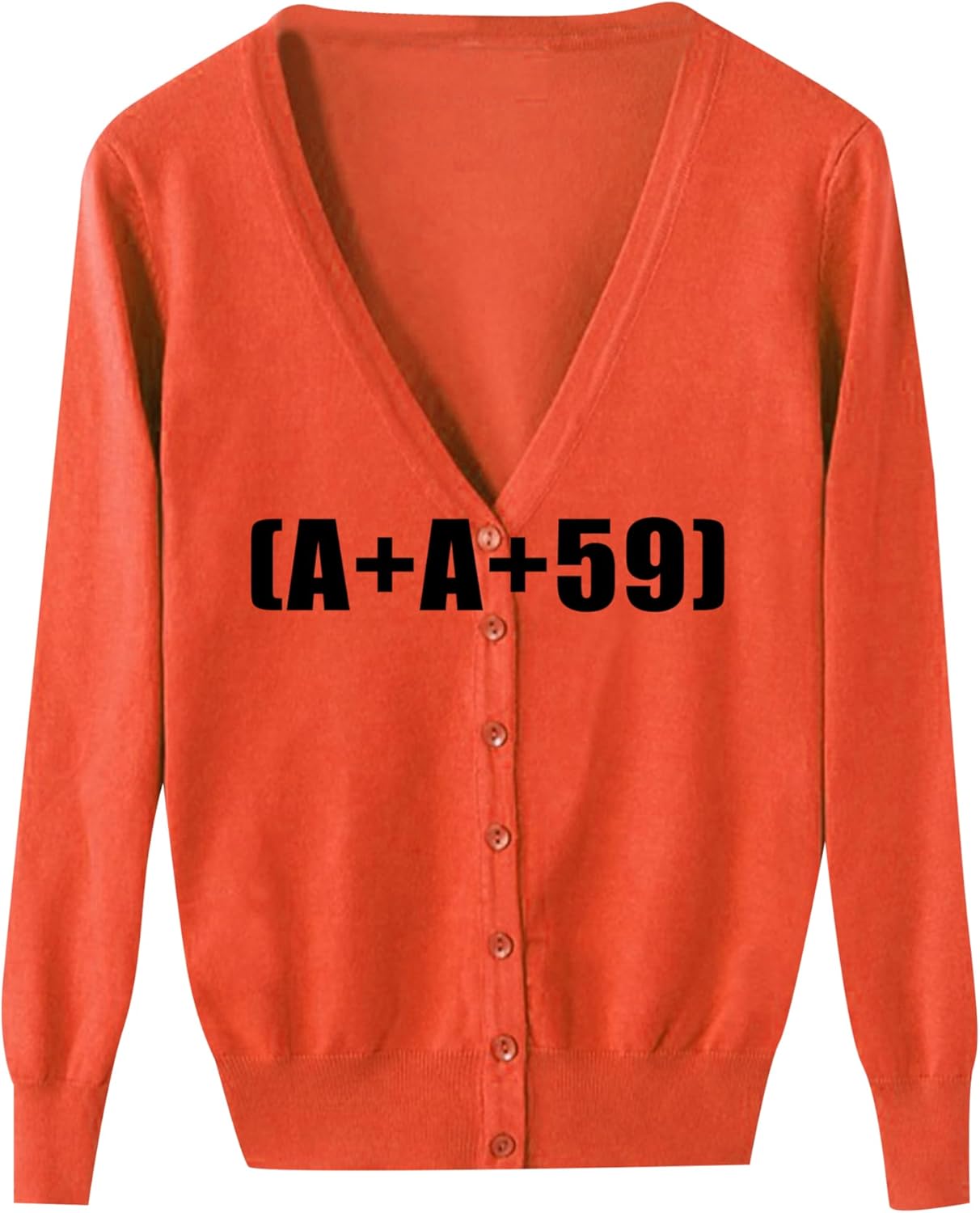 MAYRAIN Women Long Sleeve Fashion V Neck Jackets Soft Comfy Work Outdoor Sweater