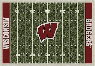 Wisconsin Badgers 3' 10" x 5' 4" Home Field Area Rug