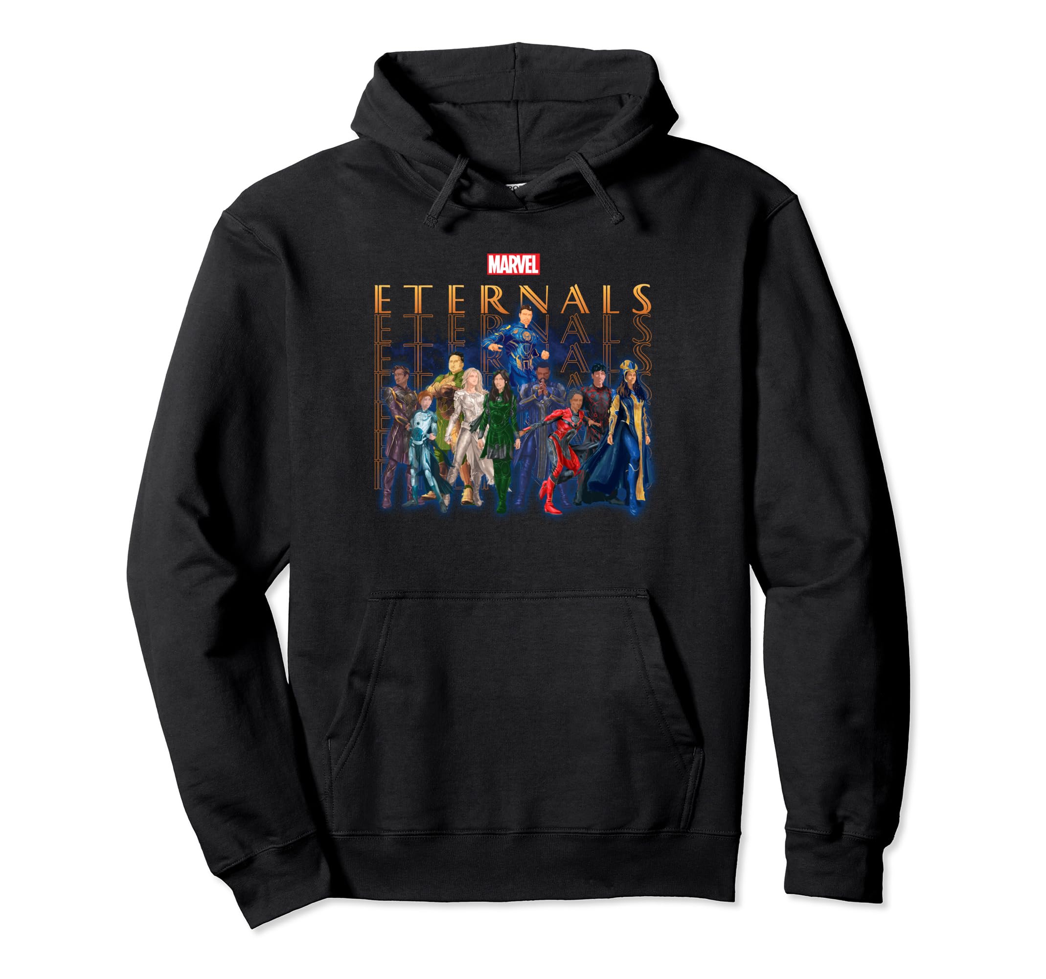 Sweat à capuche Marvel Eternals aux finitions textiles premium