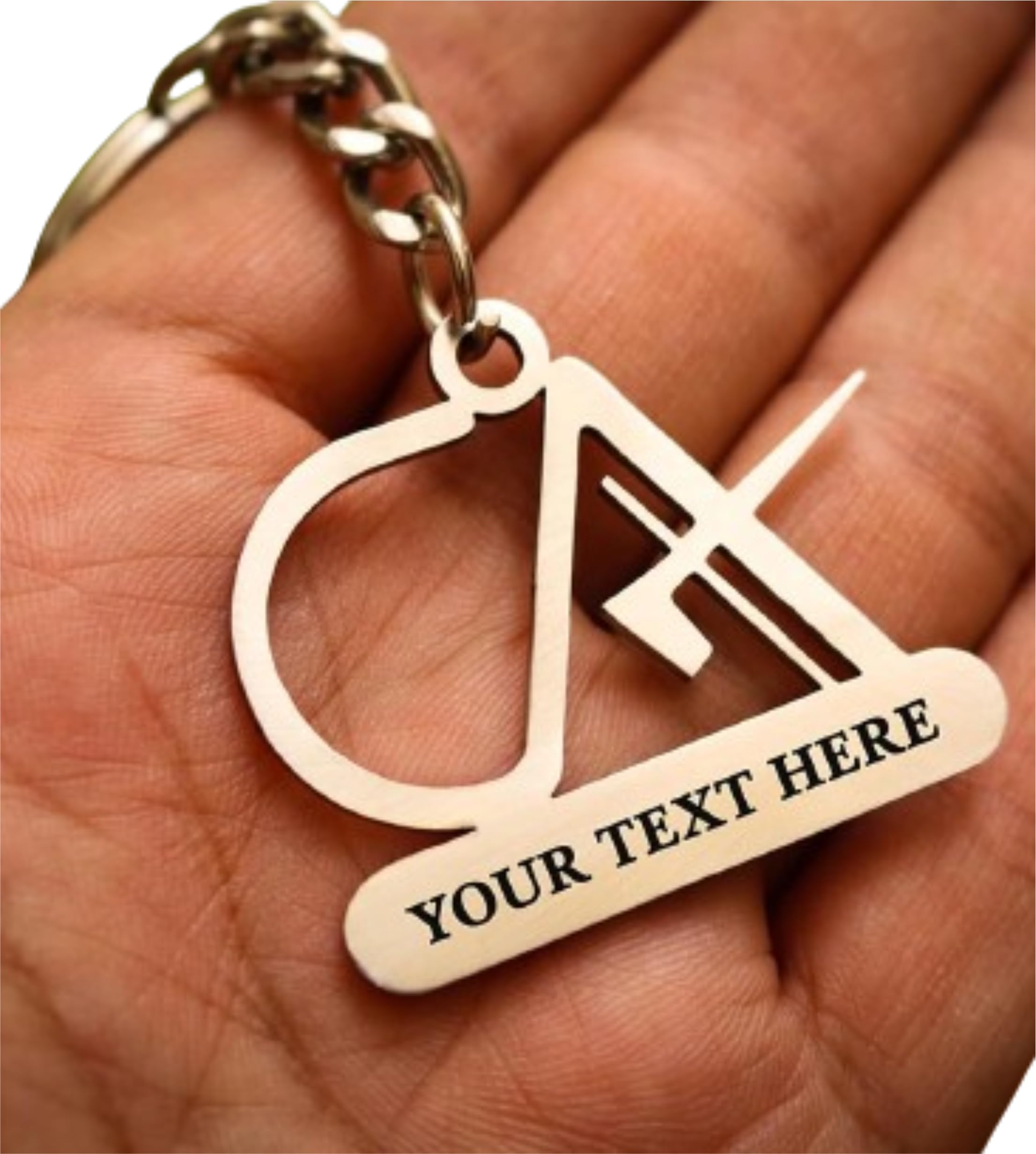Chartered Accountant - CA Personalized Keychain - Stainless Steel Customizable Engraved Key Ring with Names - Best Gift For CA-image-11