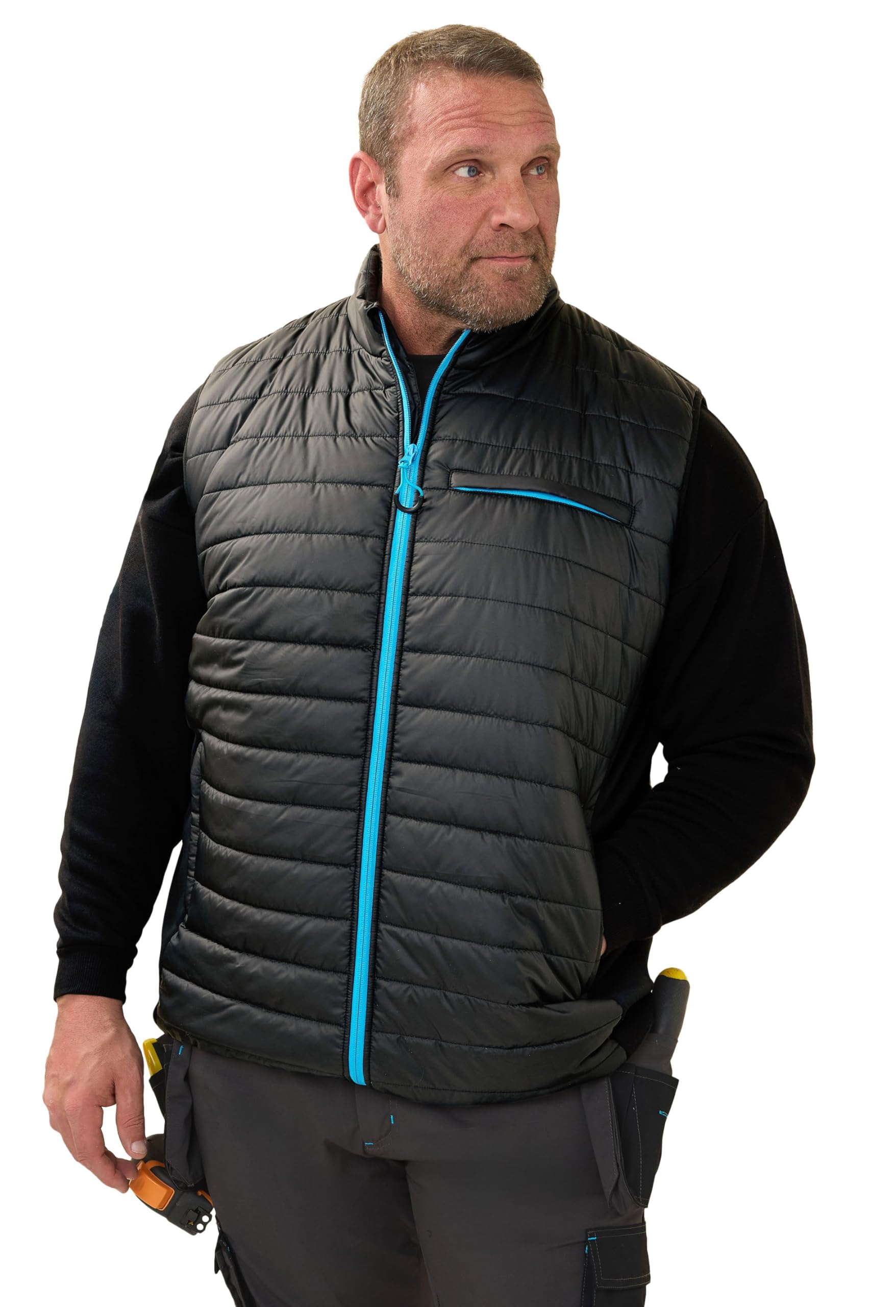 BadRhino Big & Tall Workwear Gilet - Men's - Plus Size Curve