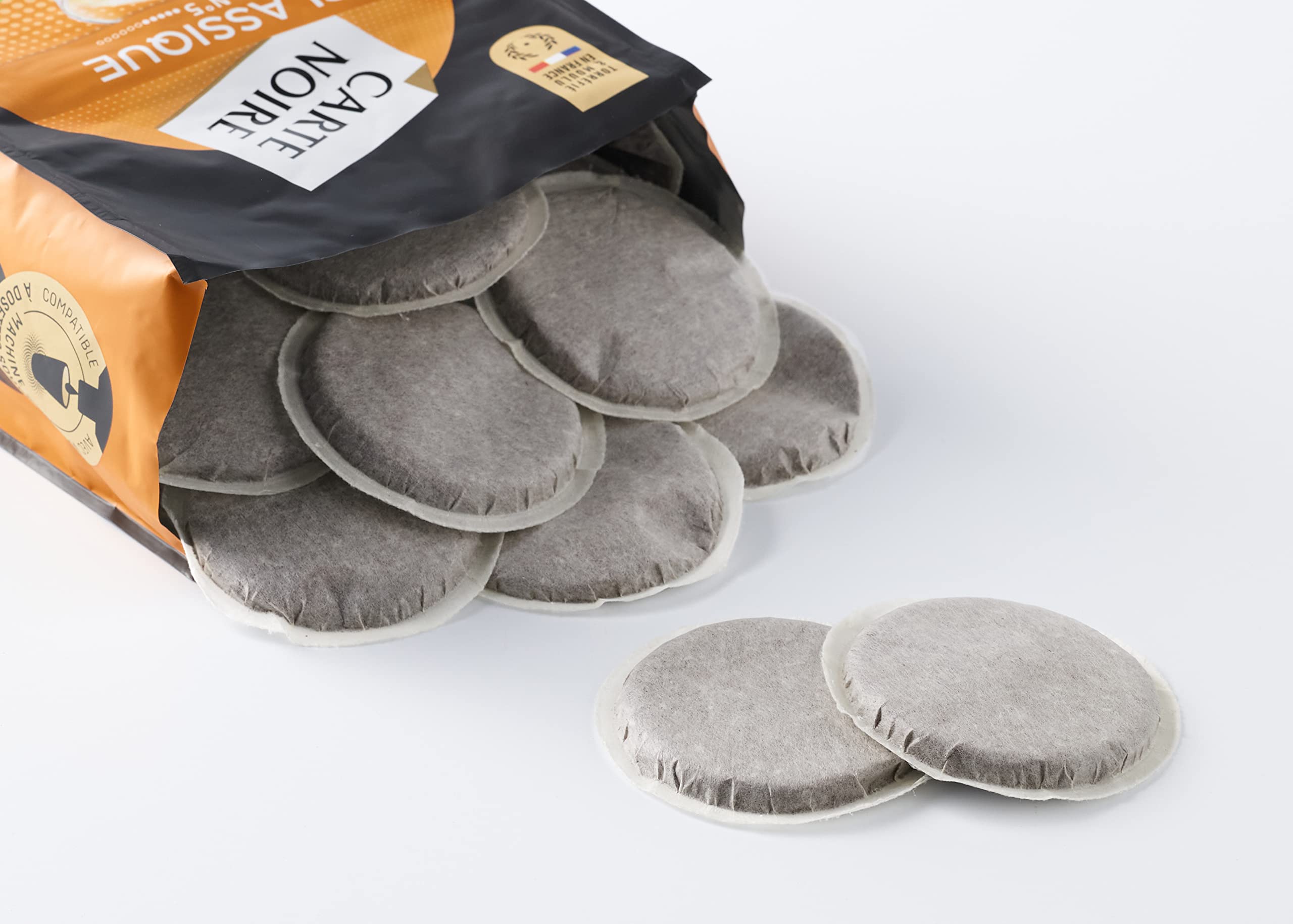 Carte Noire, Classique Nr. 5, kompostierbare Kaffeekapseln, 360 Kapseln, kompatibel mit Senseo-Kaffeemaschinen, tiefe und süße Noten, 100 % Arabica, Intensität 5, 10 Packungen mit 36 Kaffeepads
