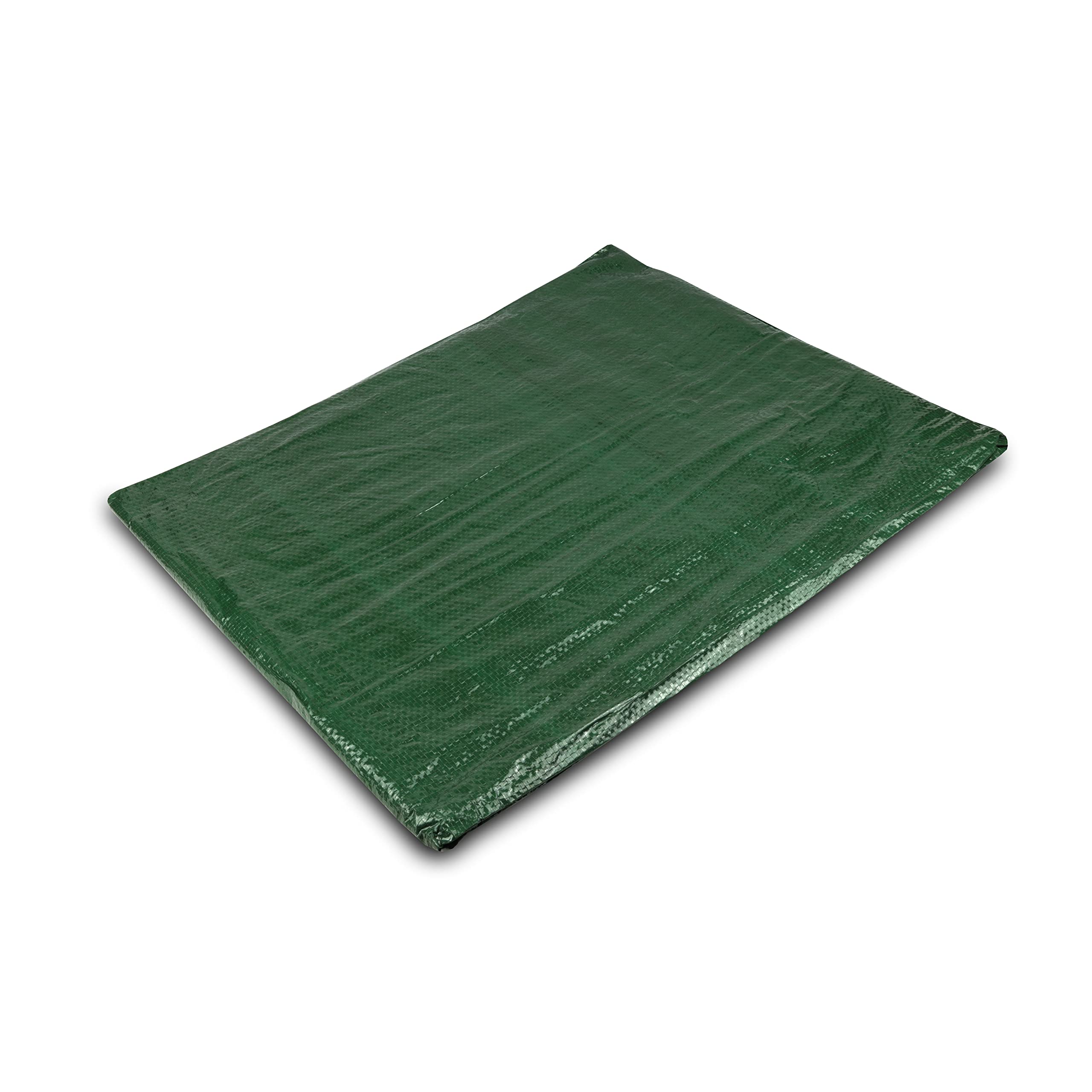 Tarpauline Green Waterproof Tarpaulin Quality Tarp Sheet Cover For Furniture Camping Fishing Gardening (4M X 5M / 13Ft X 16Ft)
