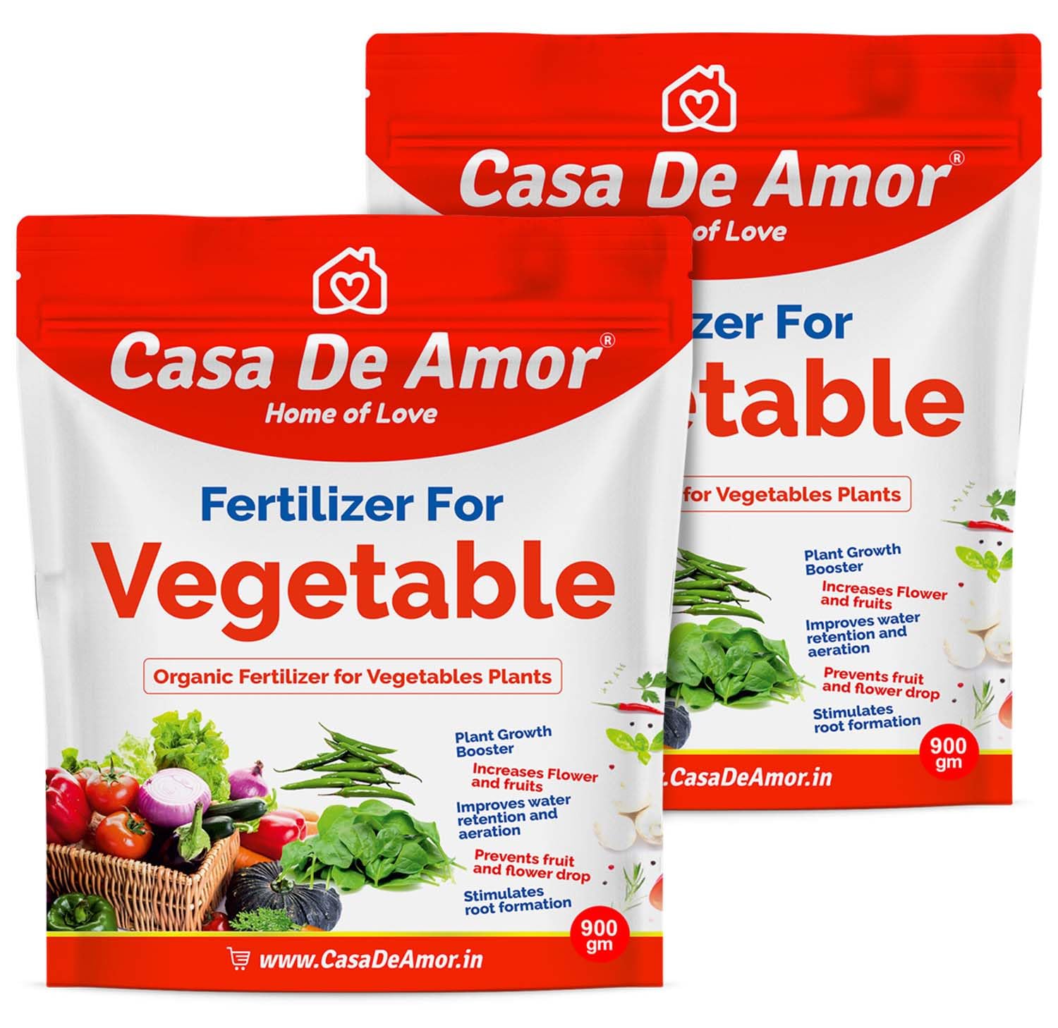 Casa De Amor Organic Vegetable Essential Plant Food for Home, Balcony, Terrace & Outdoor Gardening, 900 gm (B08CC1XD4V) Amazon Price History, Amazon Price Tracker