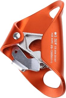 Rock Climbing Chest Ascender Rope Clamp Strong Climbing Rappelling Equipment for Vertical Rope Easy to Use Rappelling Equipment Hiking Gear Sports Accessories Clamp