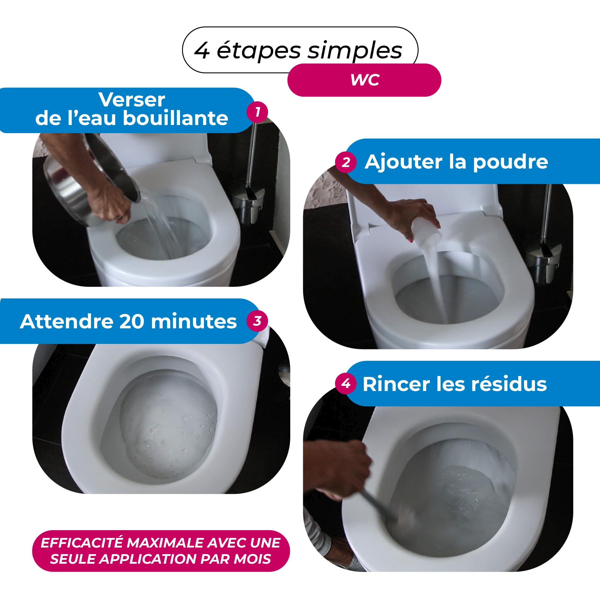 Cali-mex Mousse pour le nettoyage des siphons et des canalisations. Élimine les mauvaises odeurs, prévient les blocages et les obstructions dans les lavabos, les douches et les toilettes. 2 kg