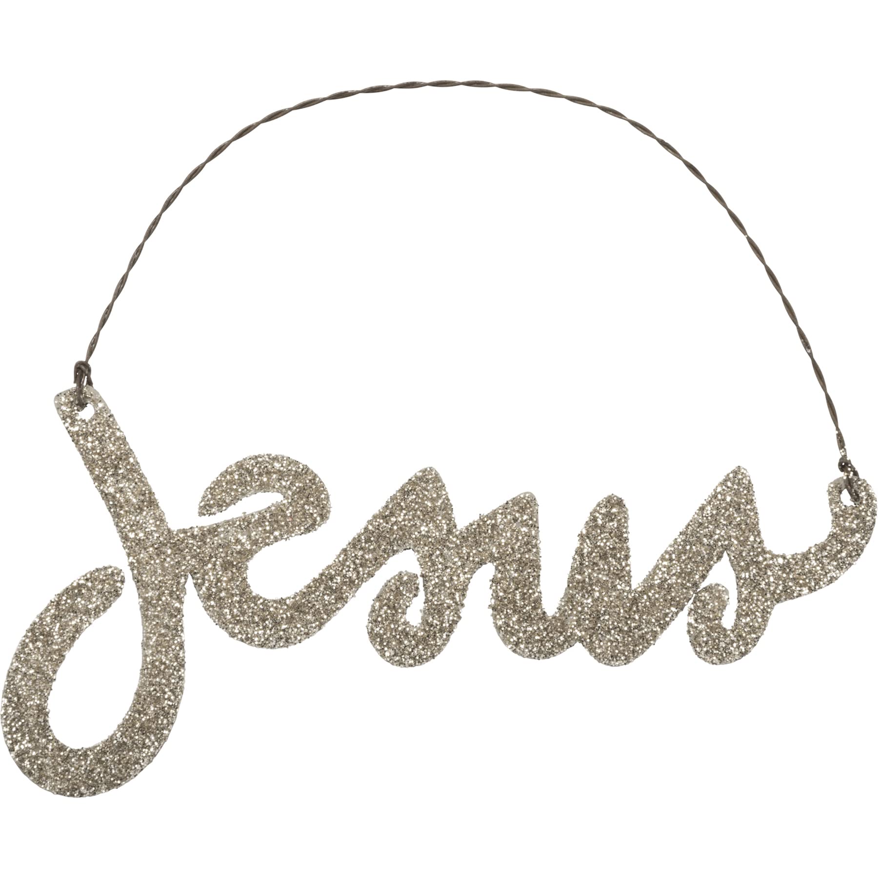Jésus Ornement Doré 12,7 cm l'élégance signée Primitives by Kathy