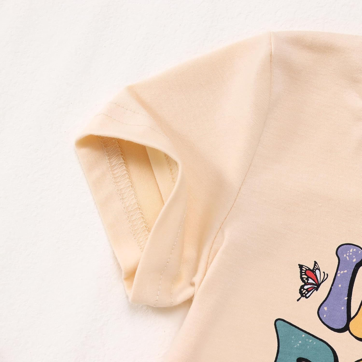 BOUTIKOME in My One-Seven Years Old Era Birthday Shirts Toddler Baby Girls T-Shirt Tees Party Outfits Short Sleeve Tops - Image 6