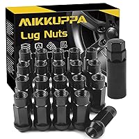 Vista 12 de MIKKUPPA Tuercas negras de 9/16"-18, repuesto para Dodge Dakota 2006-2010, Durango 2004-2009, Ram 1500 OEM Factory 2002-2010, tuercas hexagonales