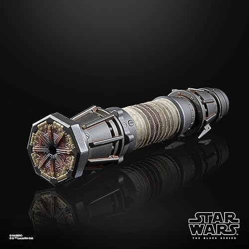 Miniatura 6 de STAR WARS The Black Series Rey Skywalker Force FX Elite Sable láser con LED avanzados y efectos de sonido, artículo coleccionable para adultos, F2014