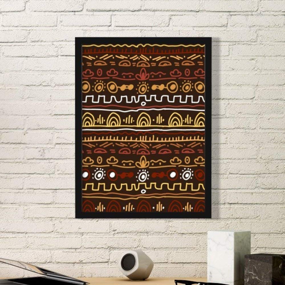 Art de cave africain stickers muraux salon ethnique chic