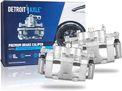 Miniatura 116 de Detroit Axle - Pinza de freno delantera derecha con soporte de repuesto para Chevrolet Equinox Captiva Sport Pontiac Torrent Saturn Vue Suzuki XL-7