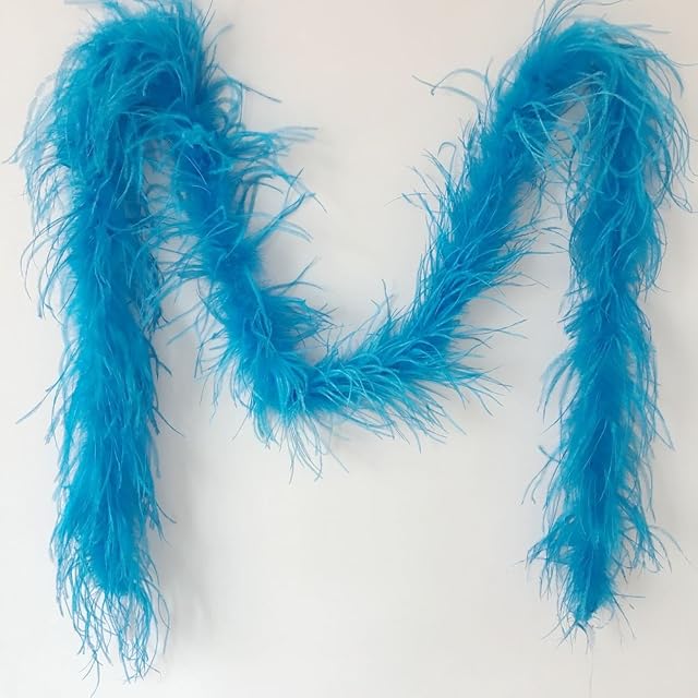 Sowder 72 pulgadas Longitud 1ply Boa de plumas de avestruz para boda/fiesta decoración, plumas Scraf