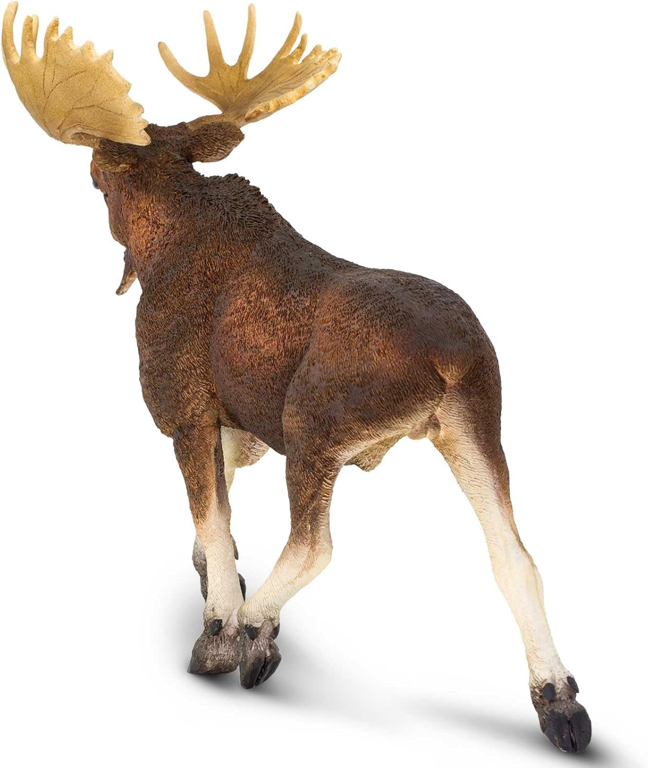 Safari Ltd. Moose Figurine - Detailed 8.9" Plastic Model Figure - Fun Educational Play Toy for Boys, Girls & Kids Ages 1+