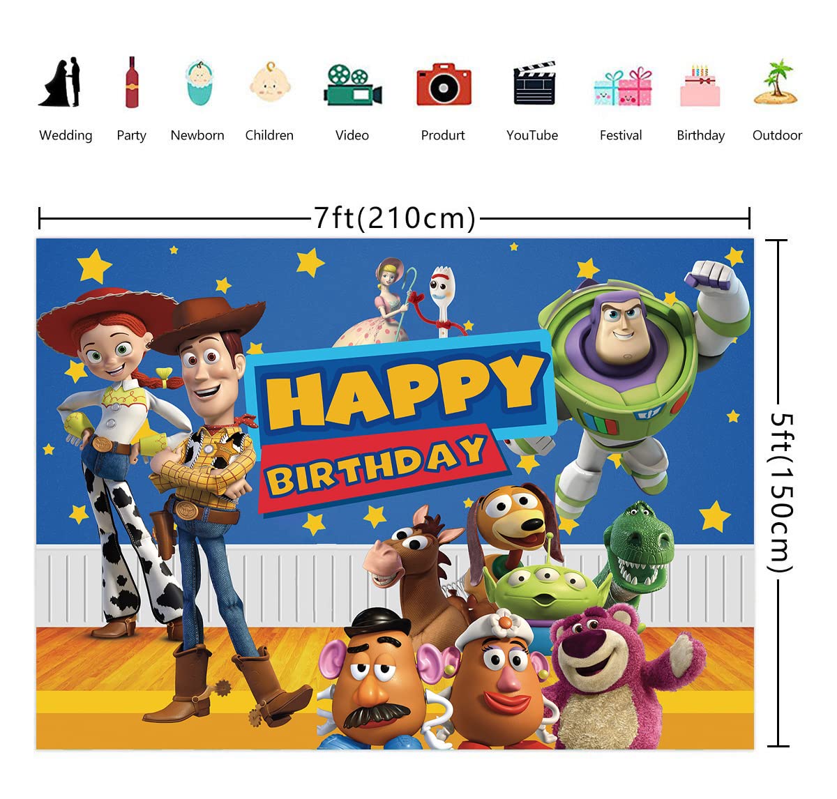 Décoration anniversaire Toy Story