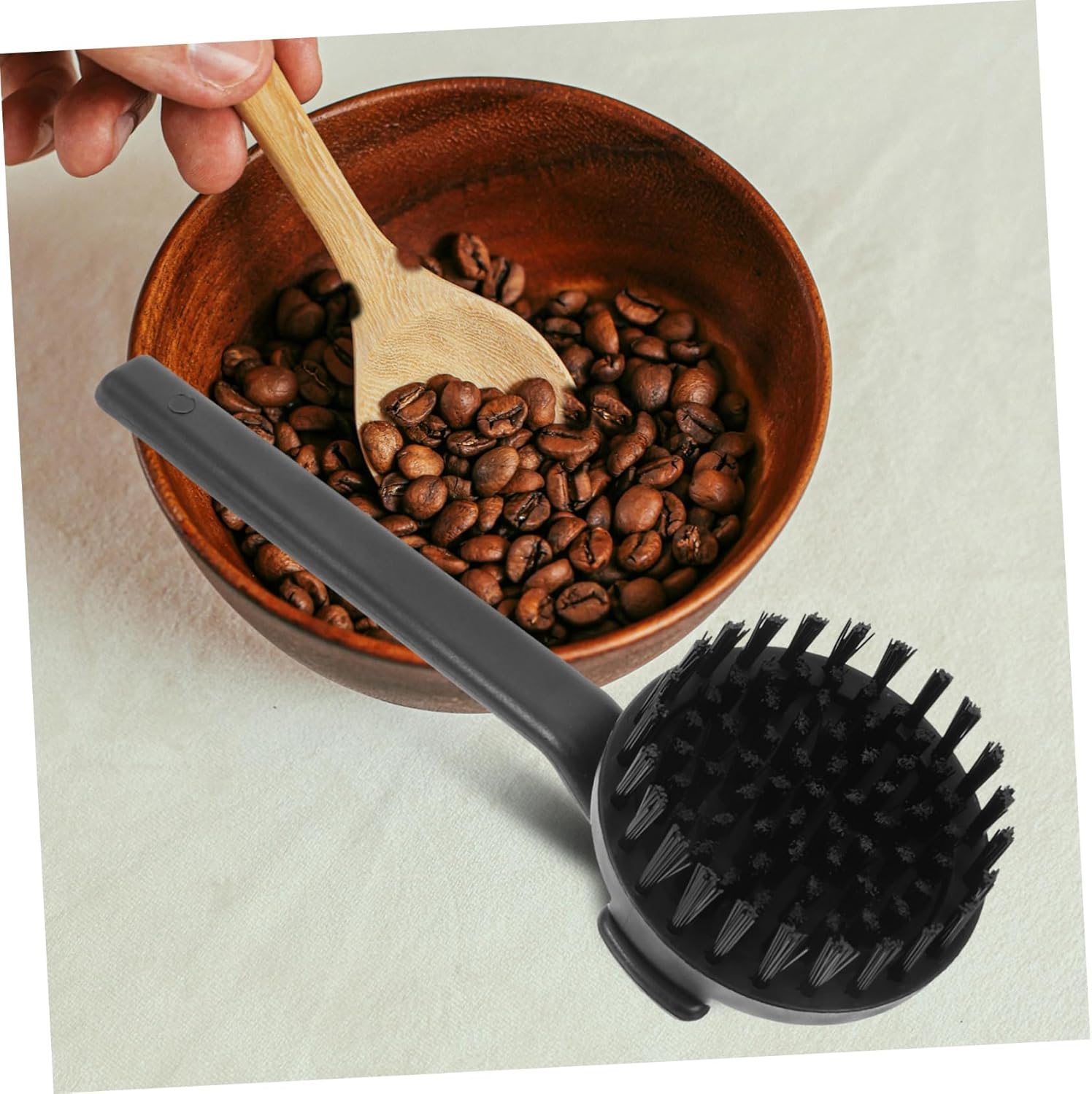 DECHOUS 5pcs Detachable Espresso Machine Cleaning Brush Long Handle Brush for Coffee Makers Accessories