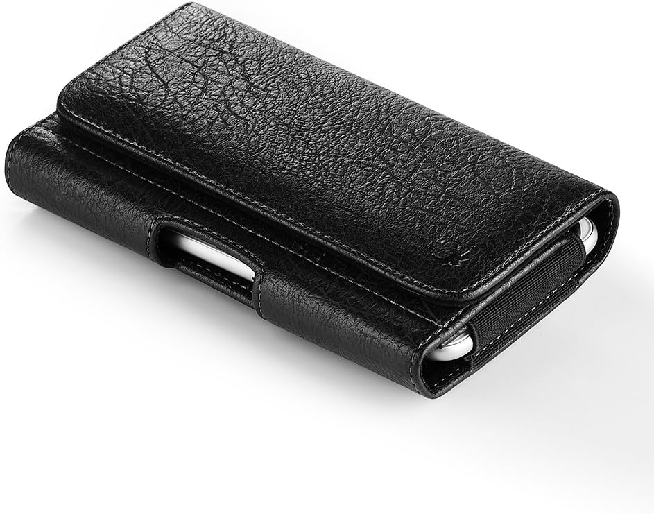 For Apple iPhone 8 , iPhone 7, iPhone 6 ,iPhone 6s 4.7 inch EpicDealz PU Synthetic Leather Horizontal Pouch Case Cover With Belt Clip Holster- Black5