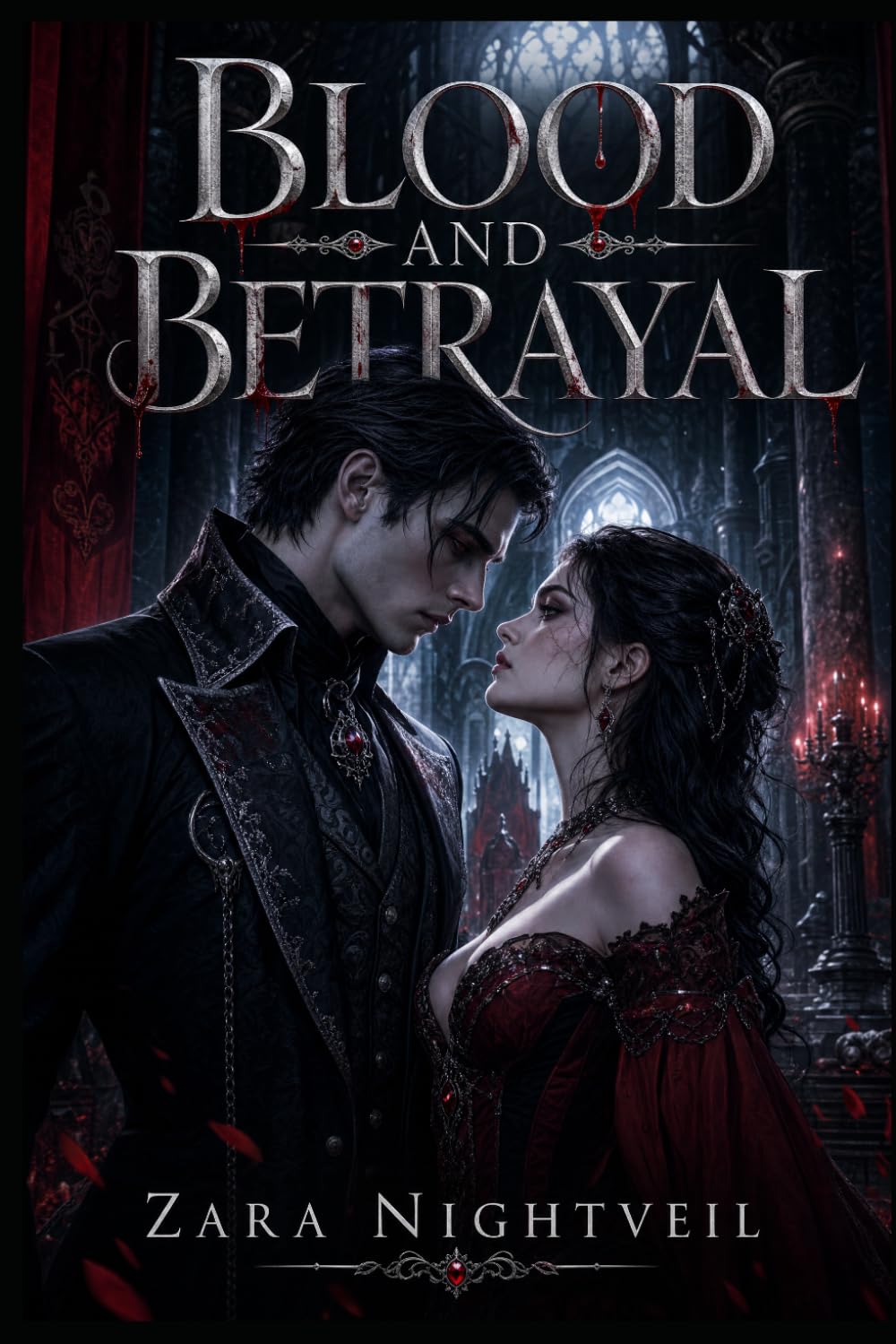 Blood and Betrayal: A Vampire Enemies to Lovers Romance: Blood Bond, Forbidden Secrets, and a Fated Connection That Could Destroy Them Both: 2 (The Nightveil Blood)