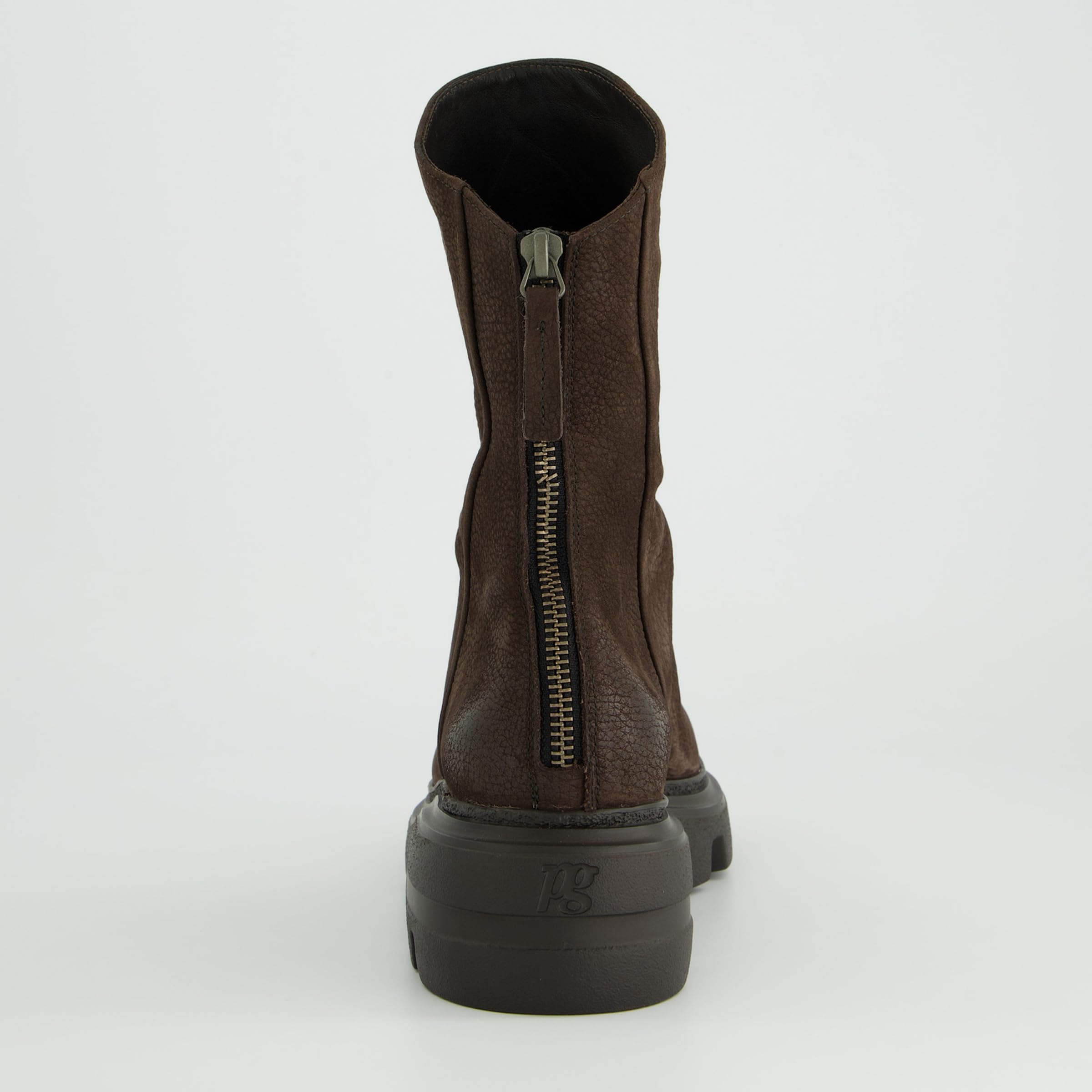 Paul Green Damen Ballerinas mit Absatz 8253-000 Weite XX-Schmal Reißverschluss