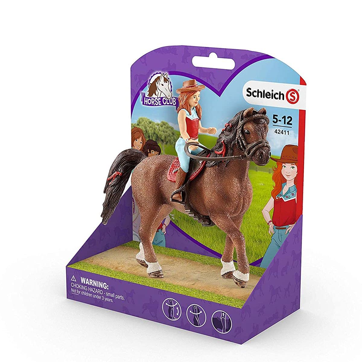 Schleich - Horse Club Hannah & Cayenne (42411)