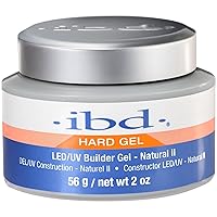Vista 2 de IBD Gel duro LED/UV, gel constructor, rosa II, 0.5 oz
