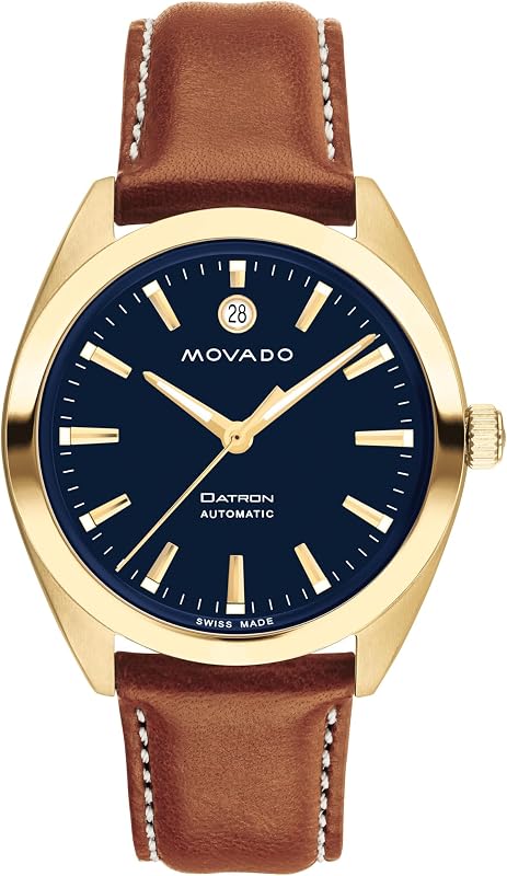 Movado Heritage Series Datron Men's Automatic Watch, Swiss Self-Winding