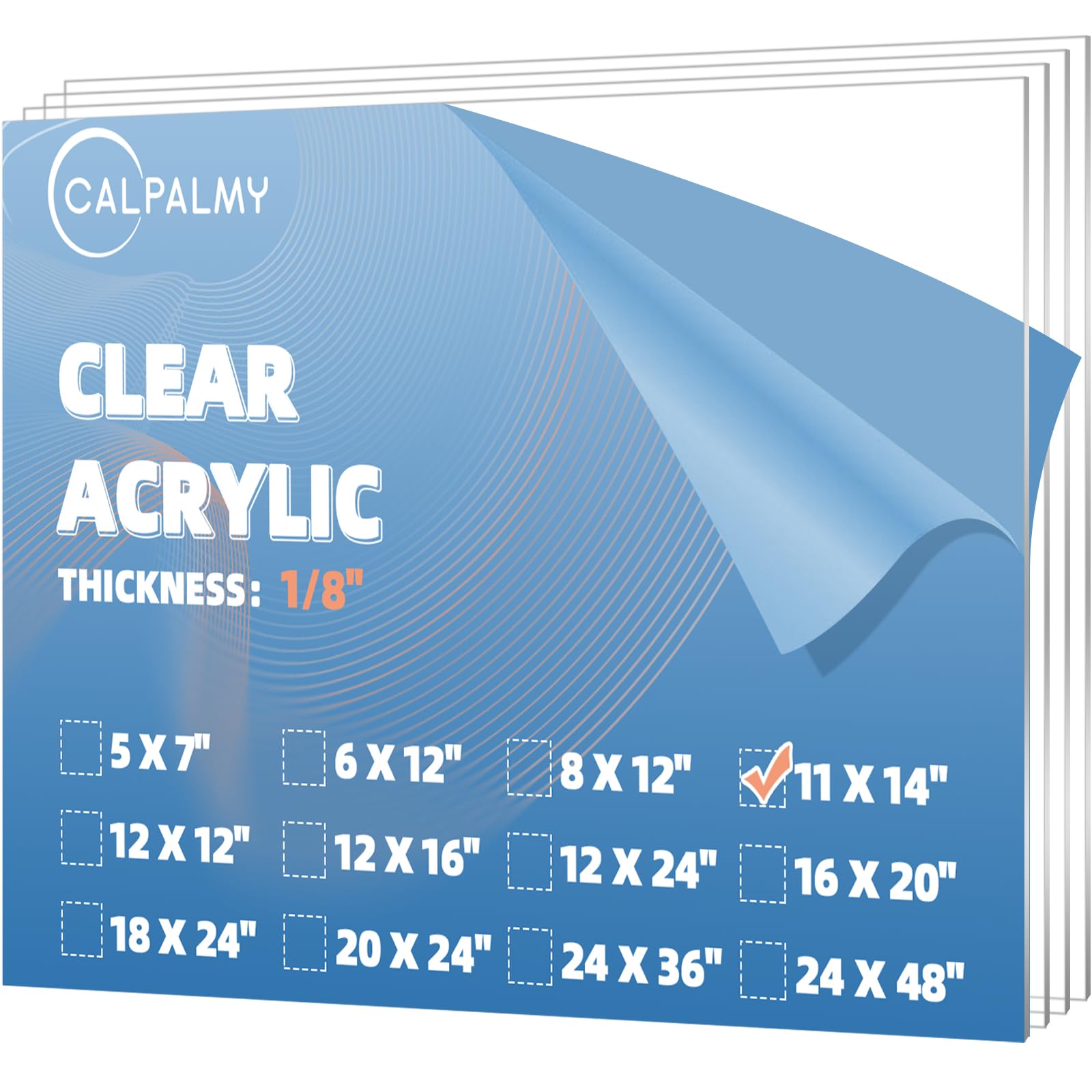 Clear Acrylic Sheets - 12" x 16" Pack of 2 -28 Clear Acrylic Sheets - 12" x 16" Pack of 2 -28