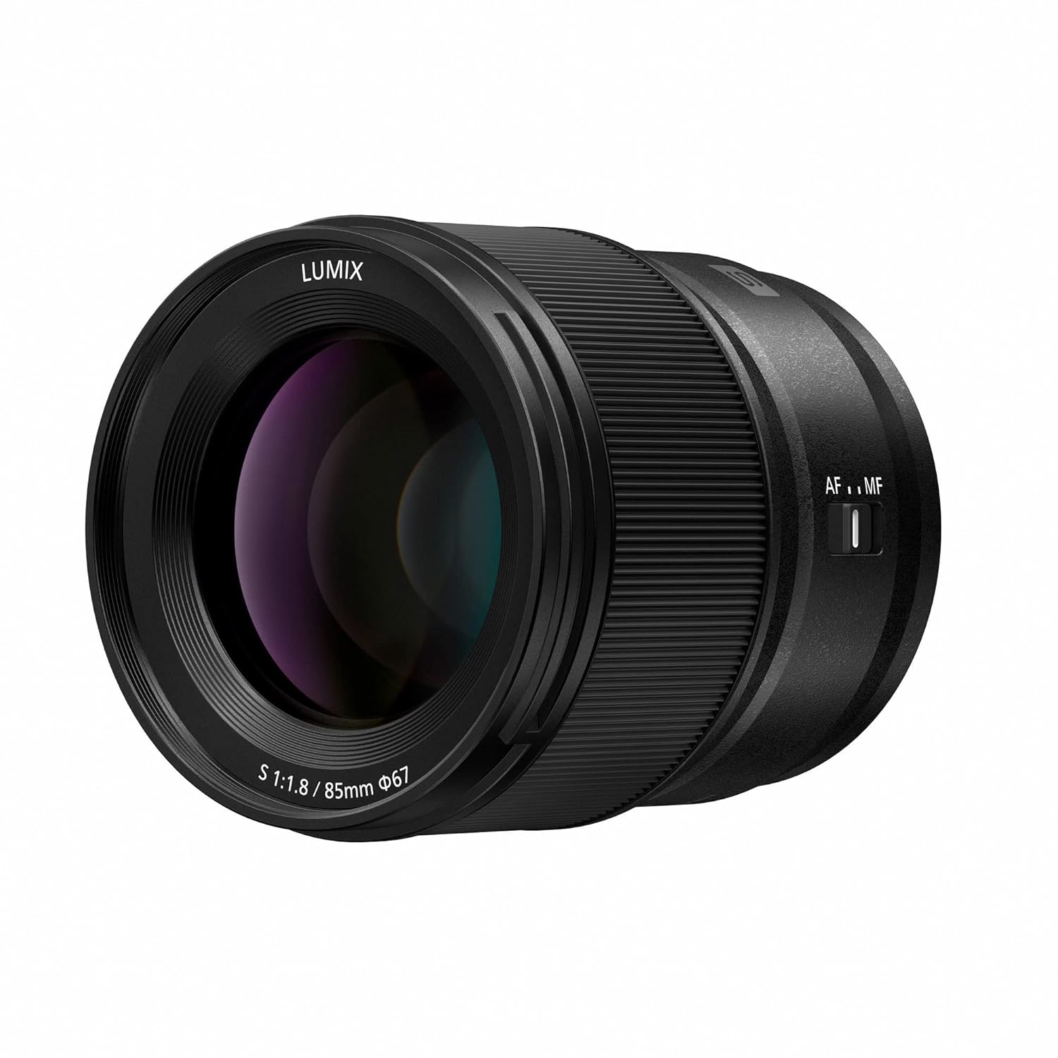 PANASONIC LUMIX S Series Camera Lens, 85mm F1.8 L Mount Interchangeable Lens for Mirrorless Full Frame Digital Cameras, S-S85, Black
