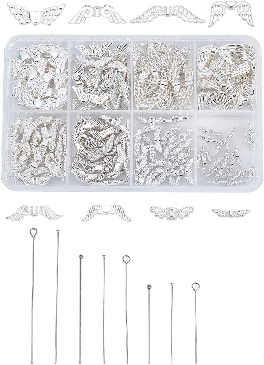 PH PandaHall 160pcs 10 Anelli Aperti Anello Di Salto In Ferro