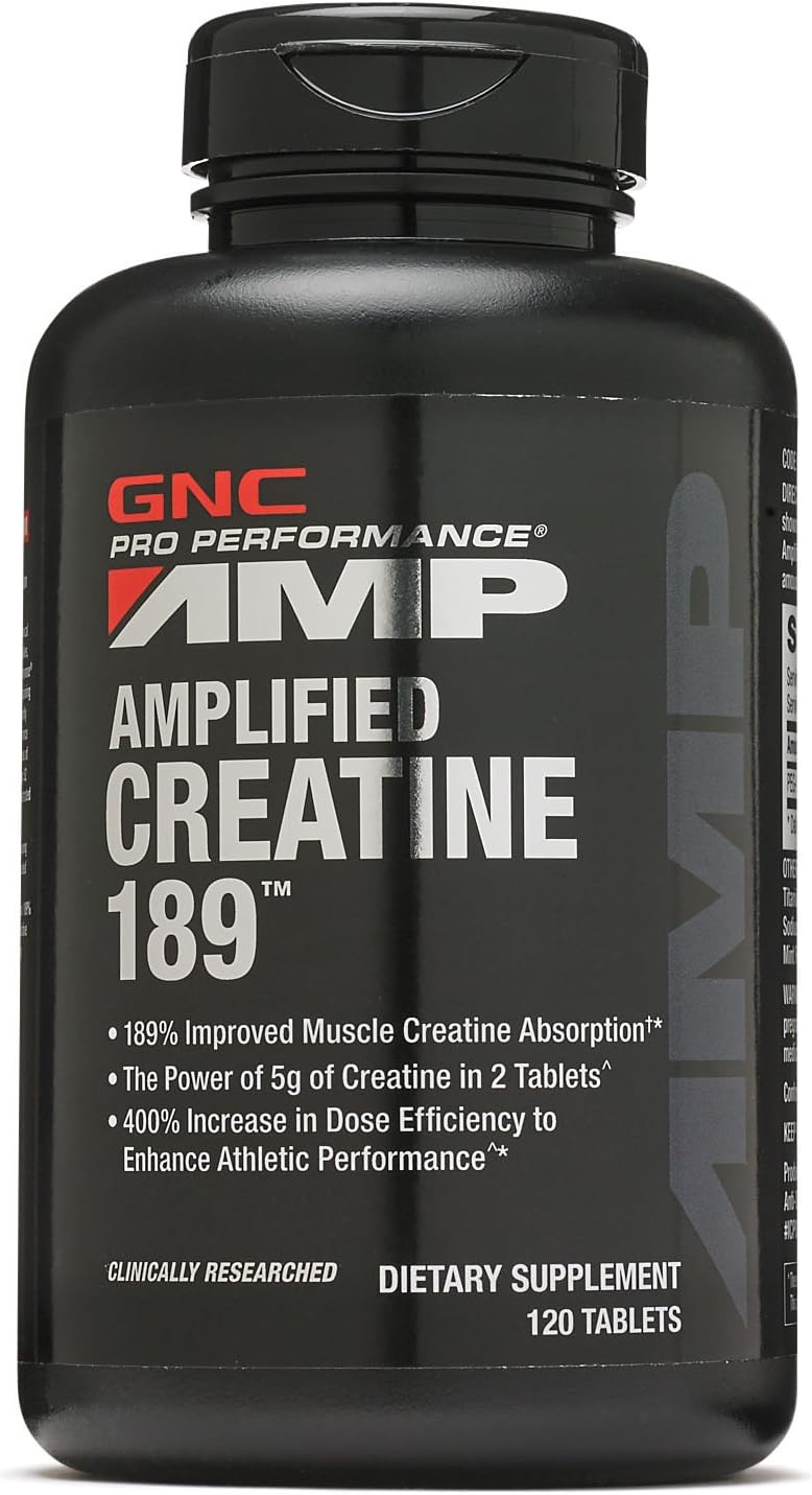 GNC AMP Amplified creatine 189 120 tablets