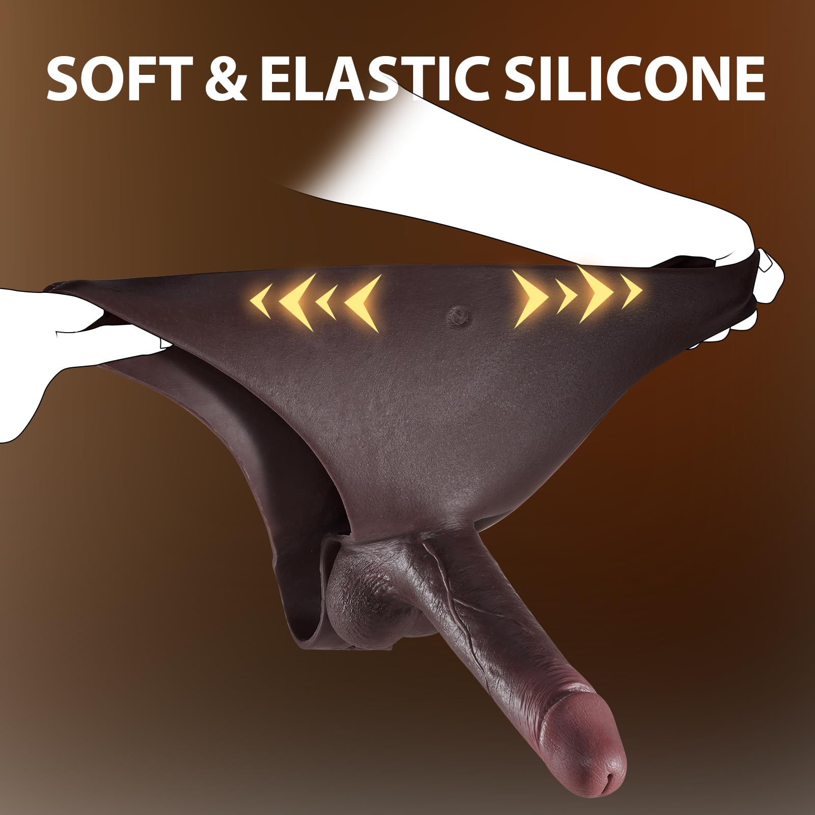 Strap On Dildo, Fallo Strapon For Prodotti Del Sesso For Donne Lesbiche, Fallo Strapon Sulla Pelle Mutandine Realistiche Con Dildo Pantaloni Con Testicoli Realistici Intimo Pene Realistico Indossabile