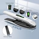 SUNMAY Cordless Hair Straightener, Portable Mini Flat Iron Hair Straightener for Travel, 20s Fast Heating, 5000mAh USB-C Rechargeable, Dual Voltage Hair Straighteners and Curlers 2 in 1 for Women gallery image