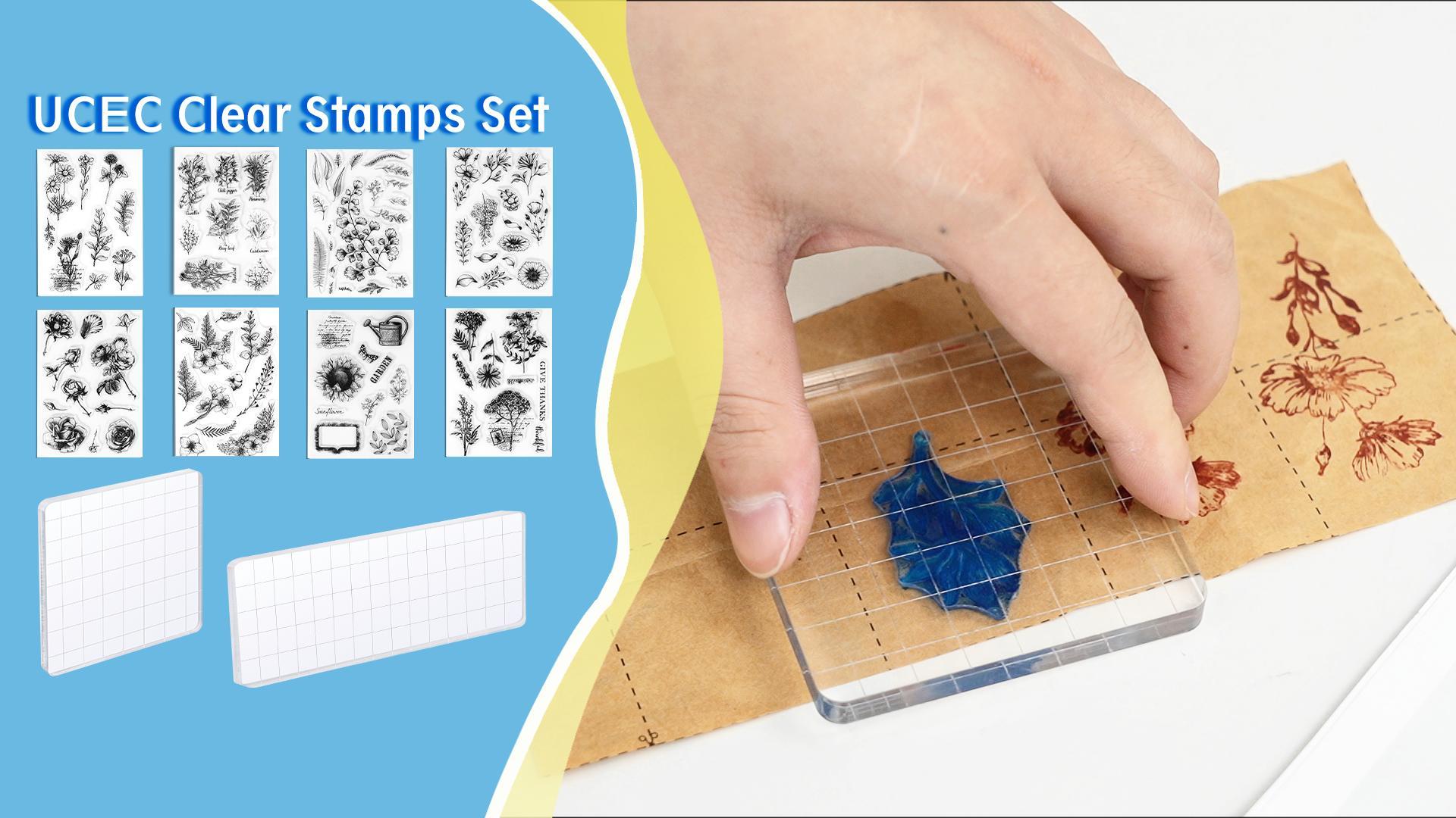 1PC Key Clear Stempel voor het maken van kaarten