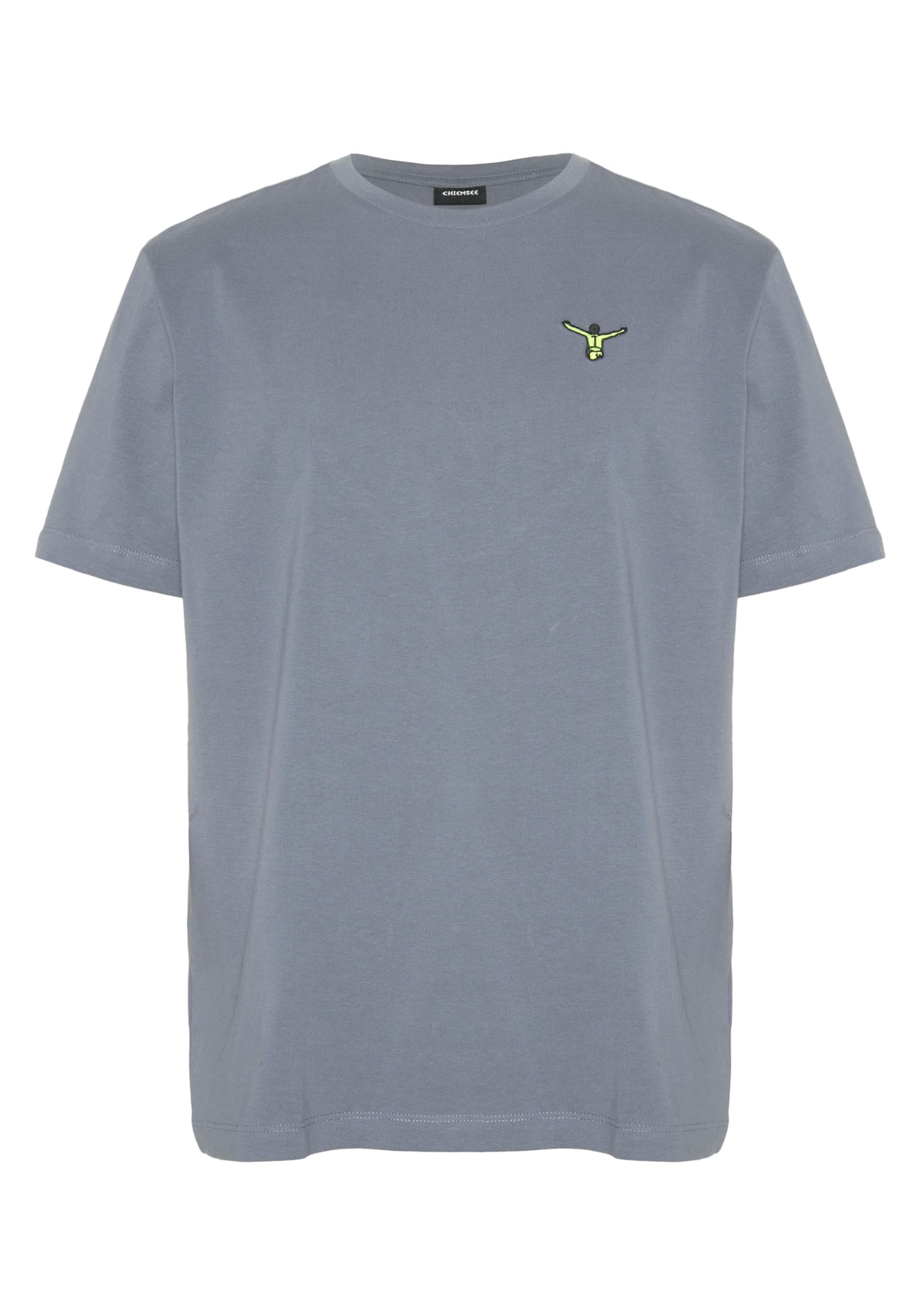 Chiemsee 3326143 Men's T-Shirt, Regular Fit, Colour: Grisaille, Size: M